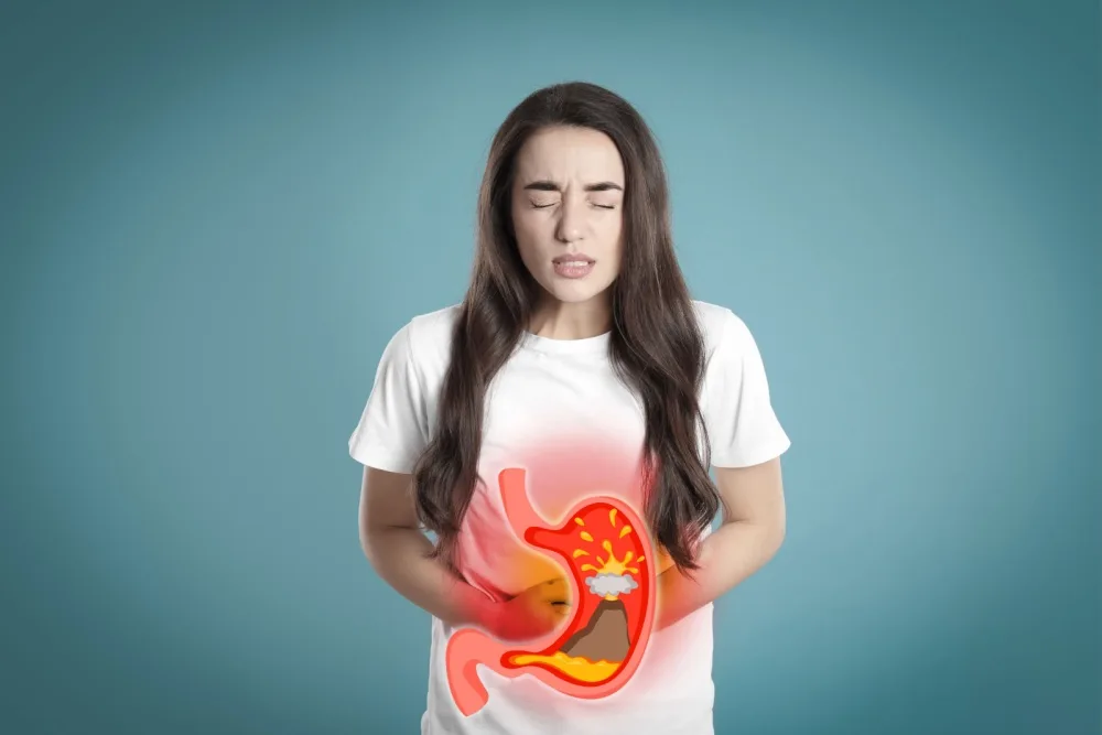Sintomas de gastrite nervosa e refluxo